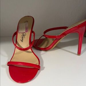 Elegant Red Stiletto Heels